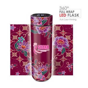 BS07009 Batik Peranakan LED Flask