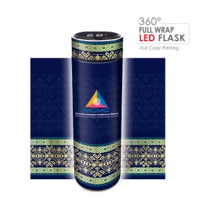 BS07009 Songket Dirgahayu LED Flask