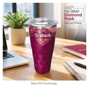 BS00040 Batik Harmony Diamond Flask