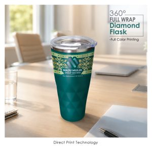 BS00040 Songket Dirgahayu Diamond Flask