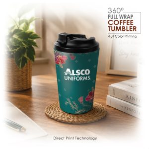 BS00044 Aurelia Hibiscus Coffee Tumbler
