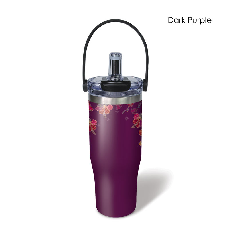 BS00046 Aurelia Hibiscus Sport Flask - Image 12