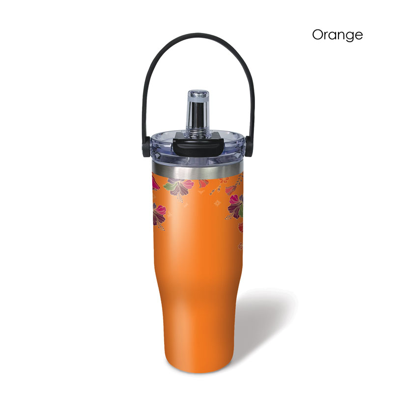 BS00046 Aurelia Hibiscus Sport Flask - Image 8