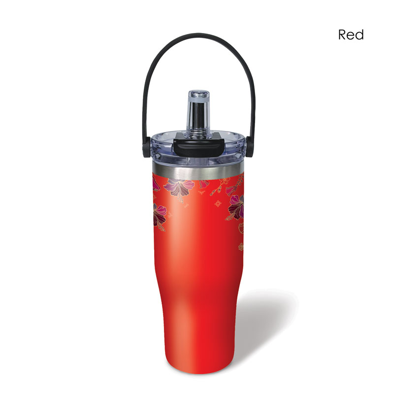 BS00046 Aurelia Hibiscus Sport Flask - Image 7