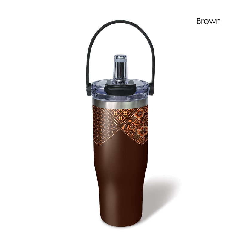 BS00046 Batik Harmony Sport Flask - Image 6