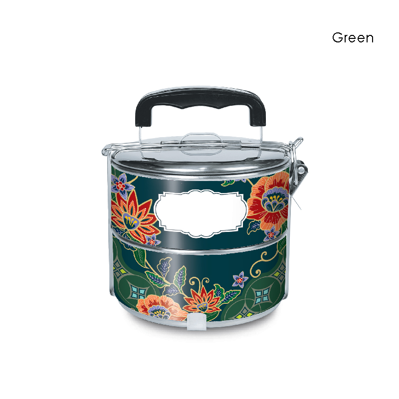 BS00048 Batik Peranakan 2 Tier Tiffin - Image 6