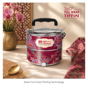 BS00048 Batik Peranakan 2 Tier Tiffin