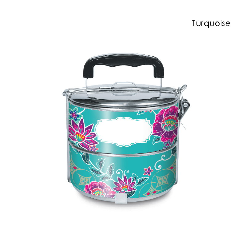 BS00048 Batik Peranakan 2 Tier Tiffin - Image 10