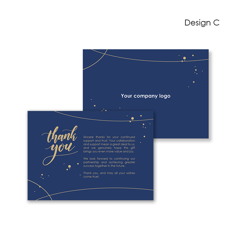 A6 Thank You Card Design Option - Image 4