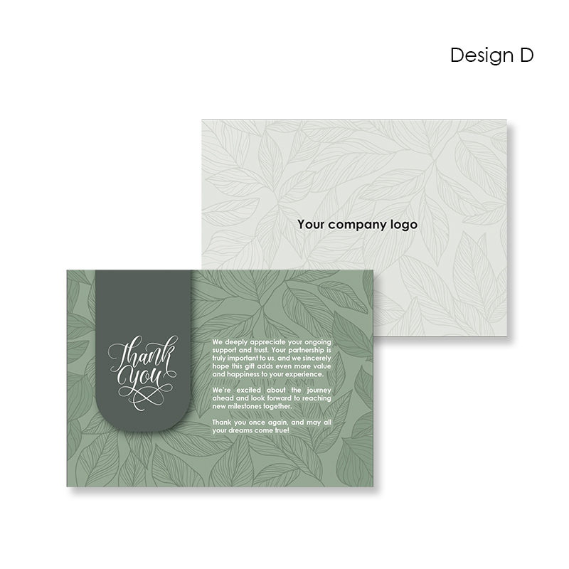 A6 Thank You Card Design Option - Image 5