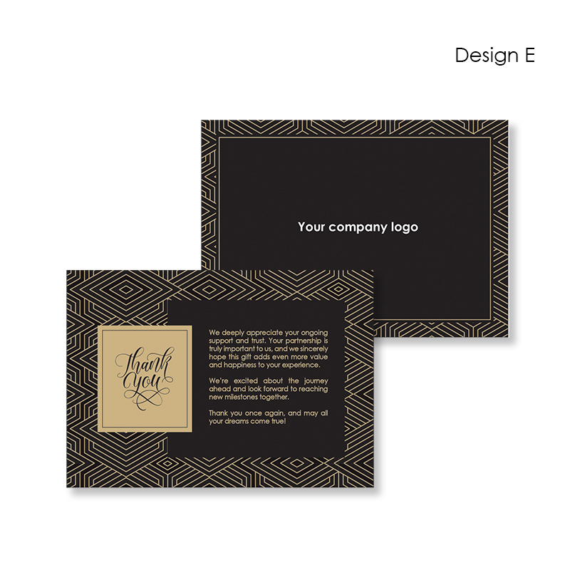 A6 Thank You Card Design Option - Image 6