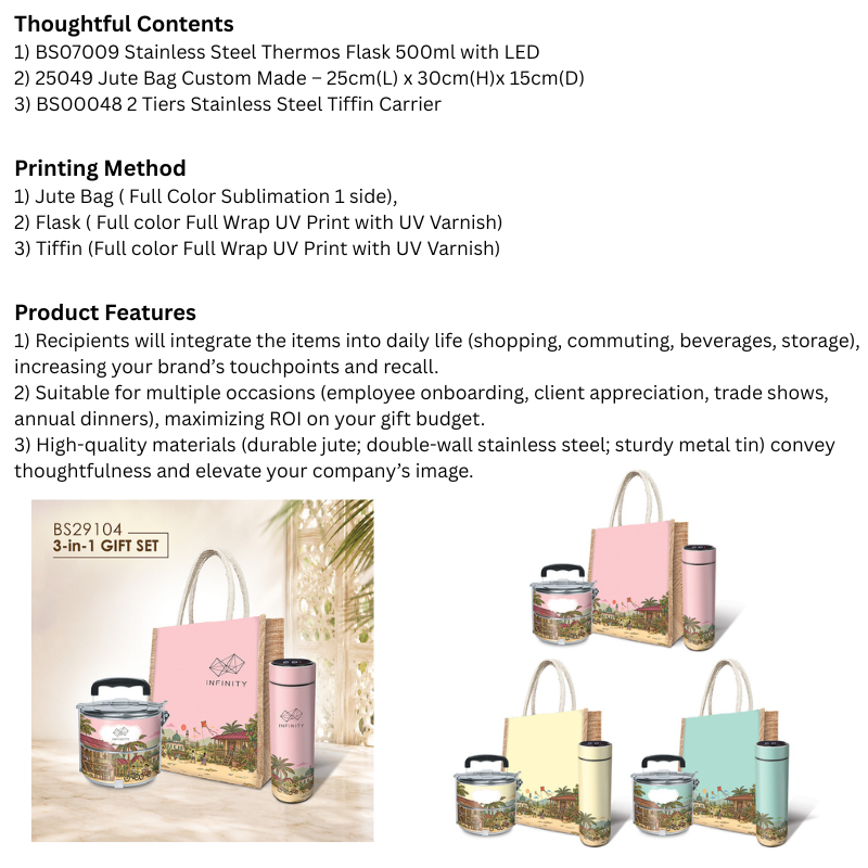 BS29104 Kampung Nostalgia 3 in 1 Gifts Set – Custom Made - Image 6