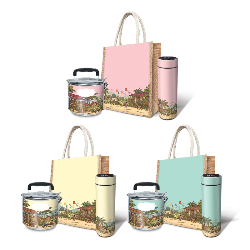 BS29104 Kampung Nostalgia 3 in 1 Gifts Set – Custom Made - Image 2