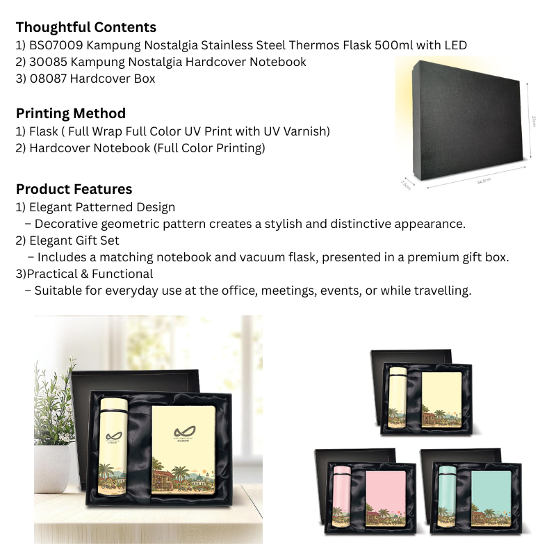 BS29105 Kampung Nostalgia 2 in 1 Gifts Set-Custom Made - Image 7