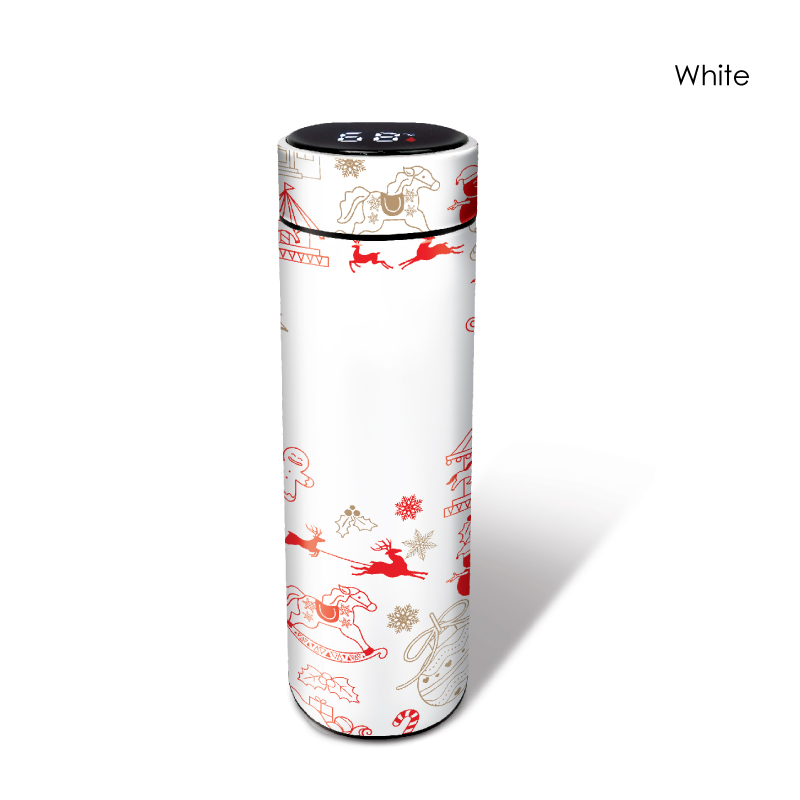 BS07009_Christmas Wonderland_Stainless Steel Thermos Flask 500ml with LED_Full Color Printing - Image 10
