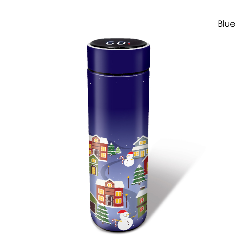 BS07009_Winter Village _Stainless Steel Thermos Flask 500ml with LED_Full Color Printing - Image 12