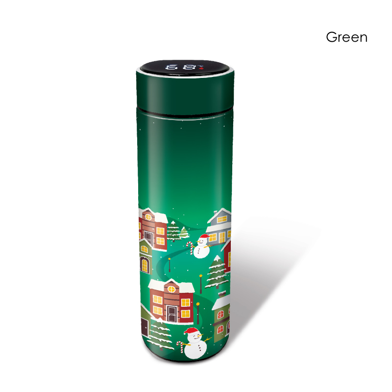 BS07009_Winter Village _Stainless Steel Thermos Flask 500ml with LED_Full Color Printing - Image 11