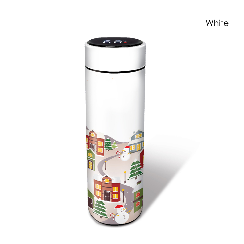 BS07009_Winter Village _Stainless Steel Thermos Flask 500ml with LED_Full Color Printing - Image 7