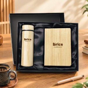 BS29105 Wood Texture 2 in 1 Gifts Set-Custom Made