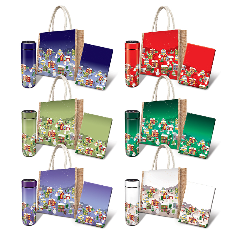 BS29107_Winter Village 3 in 1 Gifts set – Custom Made - Image 2