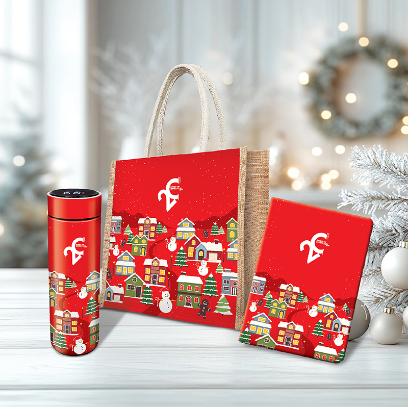 BS29107_Winter Village 3 in 1 Gifts set – Custom Made